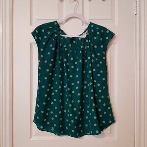 LC Lauren Conrad Women's Short Sleeve Swing Top ~ Size XL ~ EUC ~